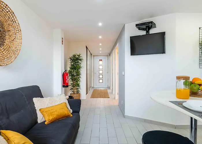 公寓 Santa Eulalia 2-bedroom - Swimming Pool - Wifi